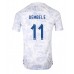Frankrike Ousmane Dembele #11 Borte Drakt VM 2022 Kortermet